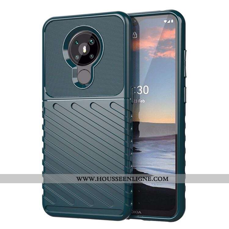 Housse Nokia 5.3 Coque Couvercle Arrière Noir Téléphone Portable Incassable