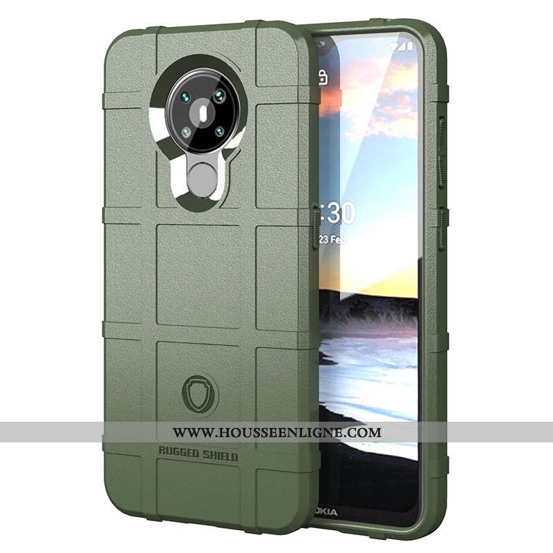 Housse Nokia 5.3 Téléphone Portable Vert Coque Verte