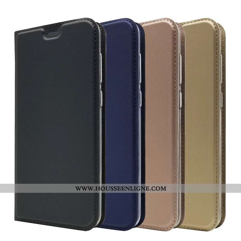 Housse Nokia 6.1 Cuir Fluide Doux Nouveau Silicone Clamshell 2020 Noir