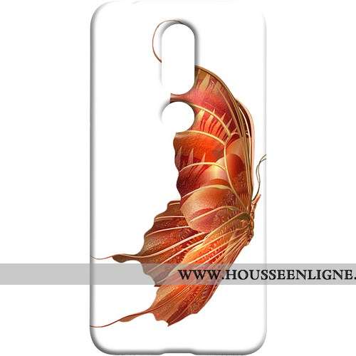 Housse Nokia 7.1 Protection Délavé En Daim Difficile Coque Téléphone Portable Art Rouge