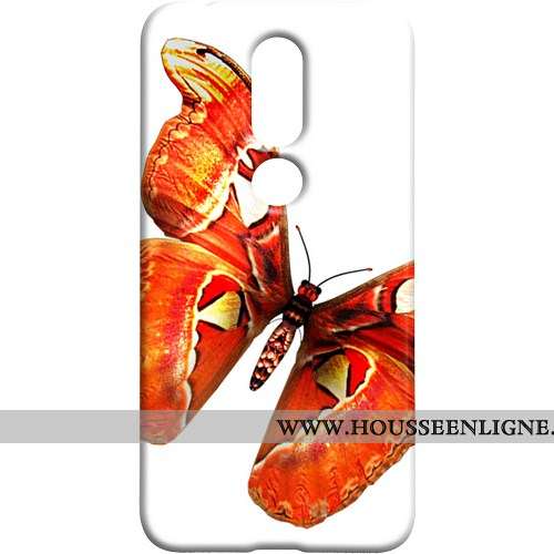Housse Nokia 7.1 Protection Délavé En Daim Difficile Coque Téléphone Portable Art Rouge