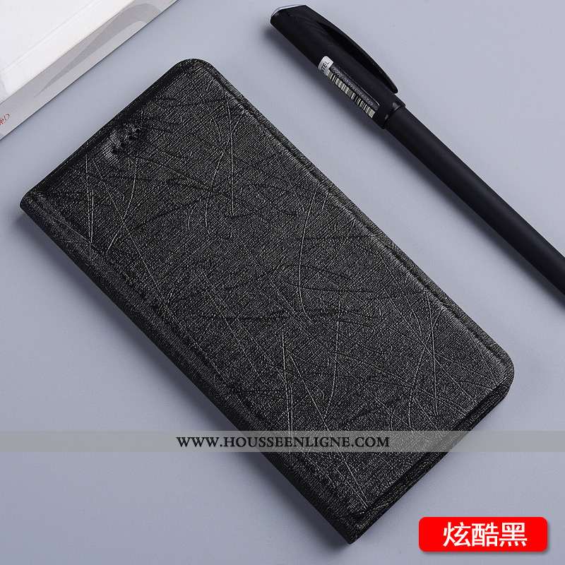Housse Nokia 7.1 Protection Étui Soie Incassable Téléphone Portable Noir Tout Compris
