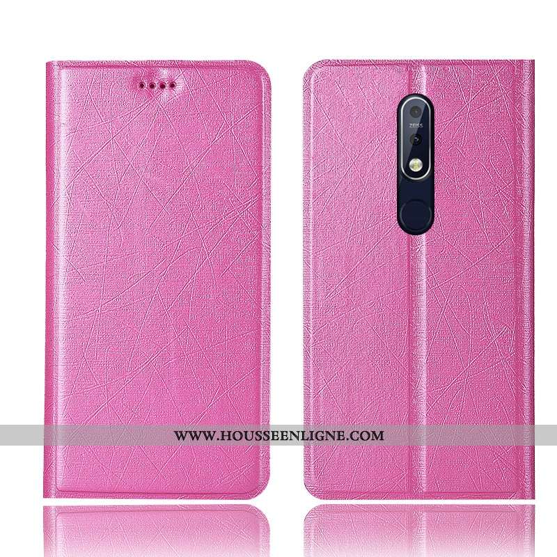 Housse Nokia 7.1 Protection Étui Soie Incassable Téléphone Portable Noir Tout Compris