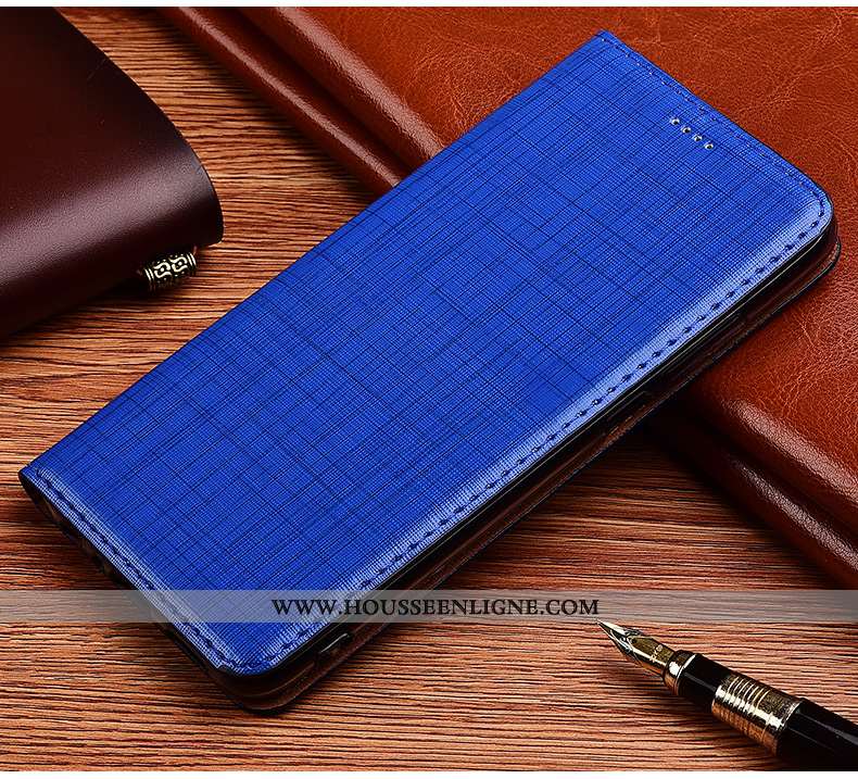 Housse Nokia 7.2 Fluide Doux Protection Incassable Noir Tout Compris Cuir Cuir Véritable