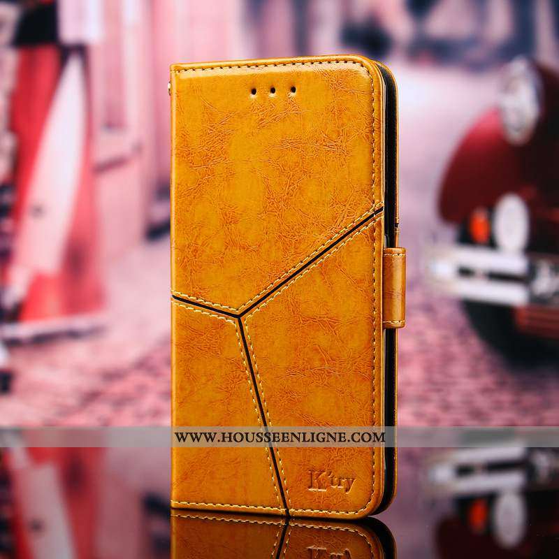 Housse Nokia 8.1 Fluide Doux Cuir Téléphone Portable Coque Tout Compris Rouge