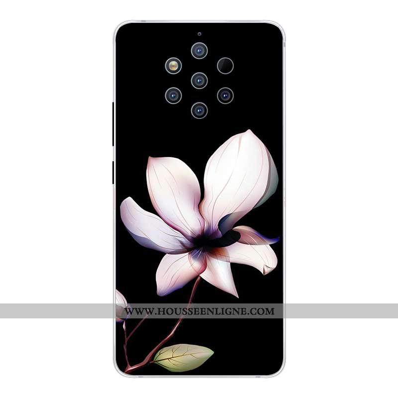 Housse Nokia 9 Pureview Créatif Dessin Animé Étui Incassable Rose Coque Téléphone Portable