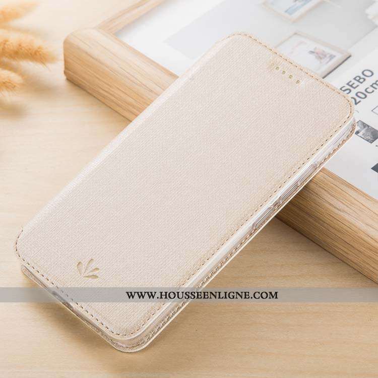 Housse Nokia 9 Pureview Cuir Modèle Fleurie Coque Étui Tissu Téléphone Portable Beige