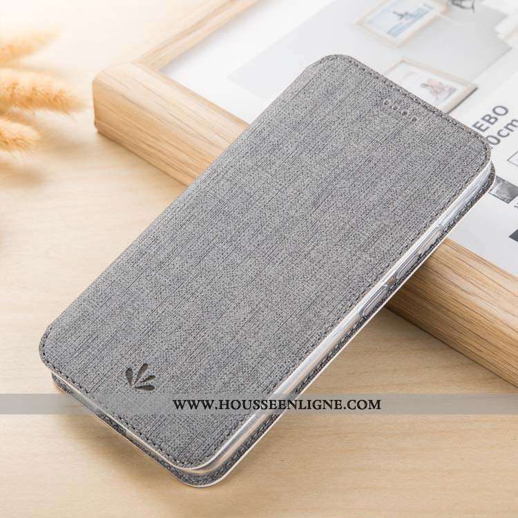 Housse Nokia 9 Pureview Cuir Modèle Fleurie Coque Étui Tissu Téléphone Portable Beige