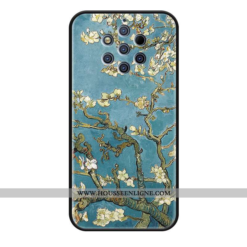 Housse Nokia 9 Pureview Protection Luxe Téléphone Portable Blanc Coque Rose Haute Verte