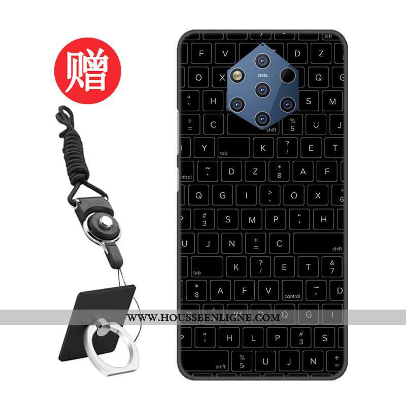 Housse Nokia 9 Pureview Protection Tempérer Gris Pu Modèle Membrane Étui
