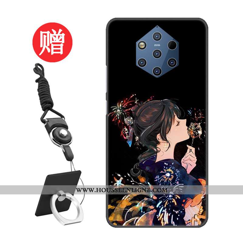 Housse Nokia 9 Pureview Protection Tempérer Gris Pu Modèle Membrane Étui