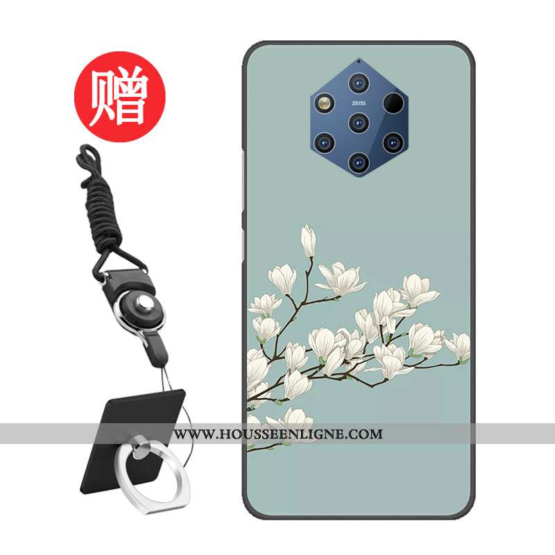 Housse Nokia 9 Pureview Protection Tempérer Gris Pu Modèle Membrane Étui