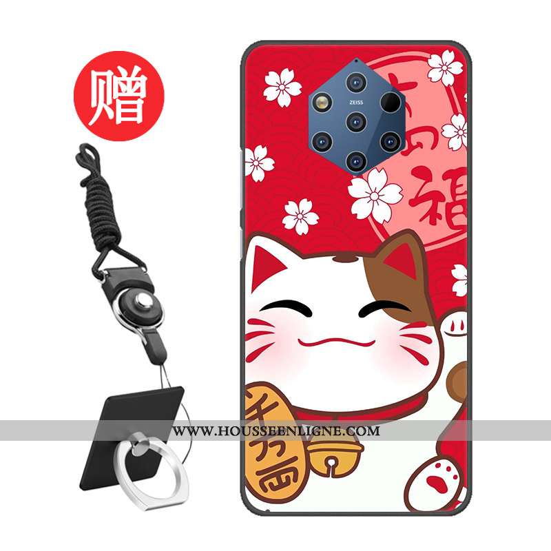 Housse Nokia 9 Pureview Protection Tempérer Gris Pu Modèle Membrane Étui