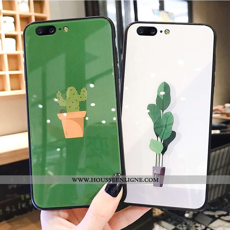 Housse Oneplus 5 Mode Protection Personnalité Téléphone Portable Tout Compris Charmant Simple Blanch
