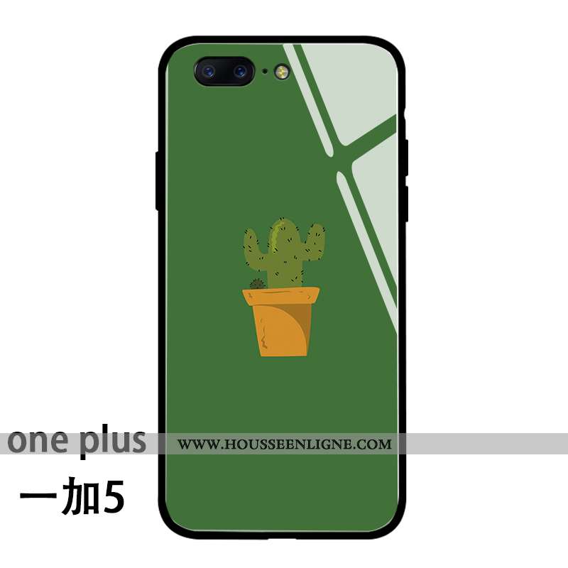 Housse Oneplus 5 Mode Protection Personnalité Téléphone Portable Tout Compris Charmant Simple Blanch