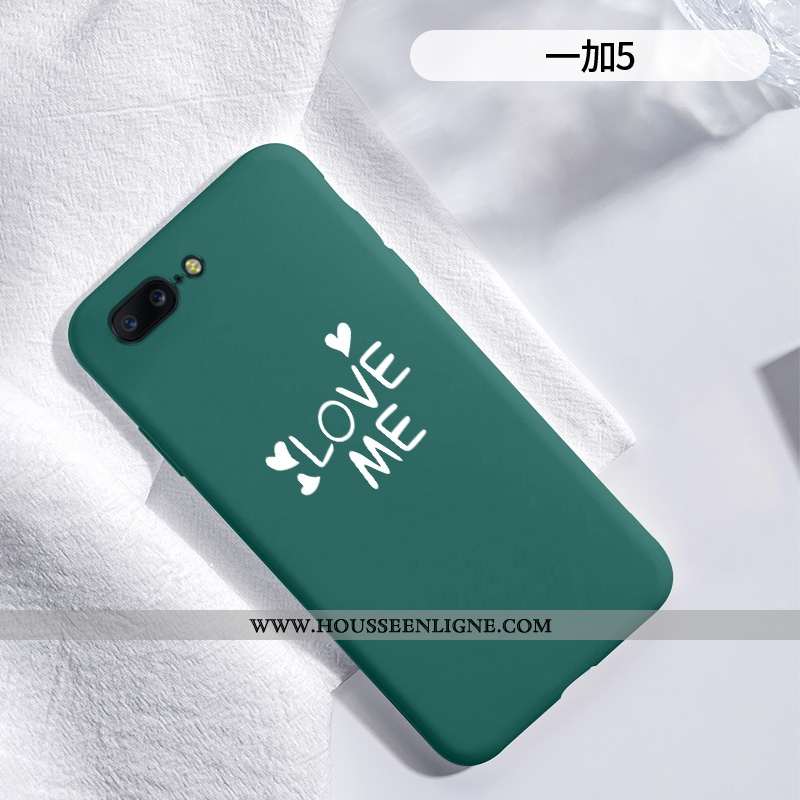 Housse Oneplus 5 Protection Créatif Amour Silicone Téléphone Portable Tendance Étui Jaune