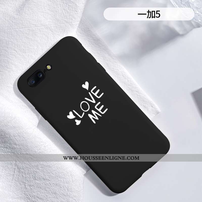 Housse Oneplus 5 Protection Créatif Amour Silicone Téléphone Portable Tendance Étui Jaune