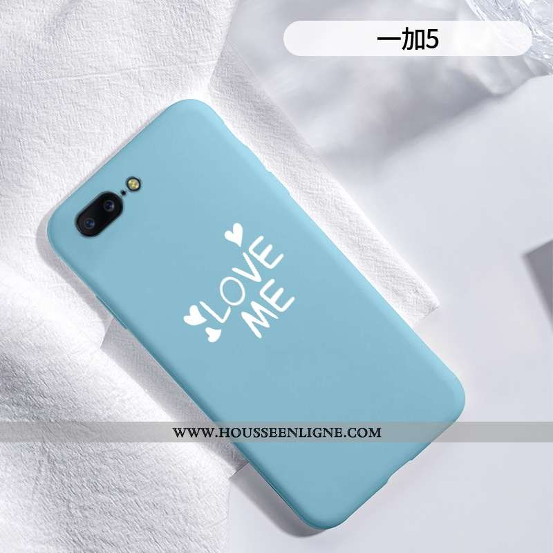 Housse Oneplus 5 Protection Créatif Amour Silicone Téléphone Portable Tendance Étui Jaune