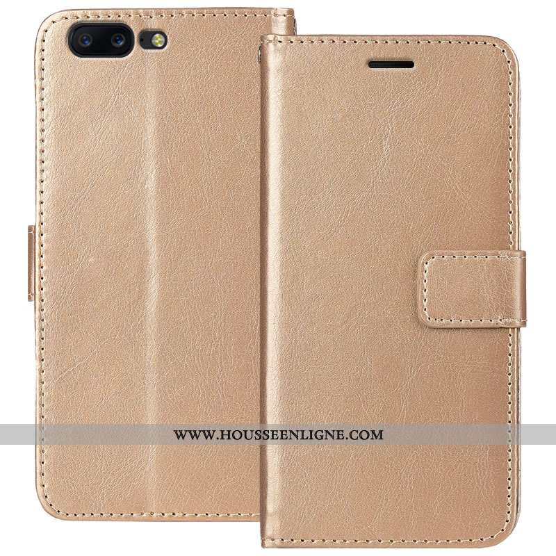 Housse Oneplus 5 Protection Portefeuille Tout Compris Téléphone Portable Étui Fluide Doux Rose