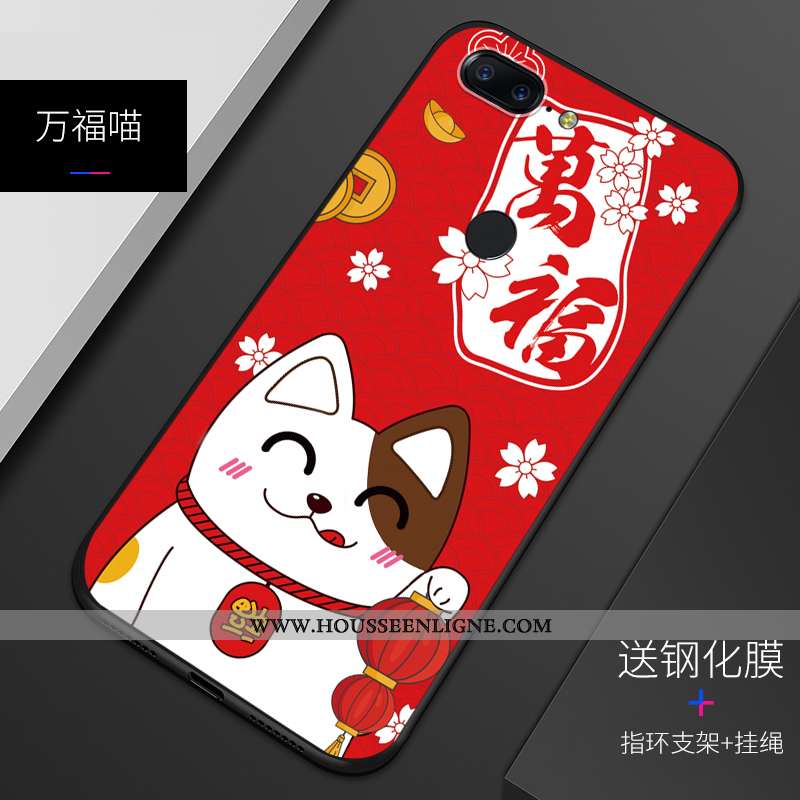 Housse Oneplus 5t Protection Délavé En Daim Téléphone Portable Gaufrage Tout Compris Personnalisé Co