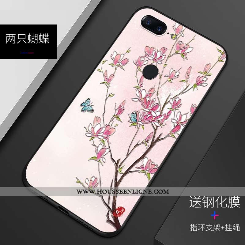 Housse Oneplus 5t Protection Délavé En Daim Téléphone Portable Gaufrage Tout Compris Personnalisé Co