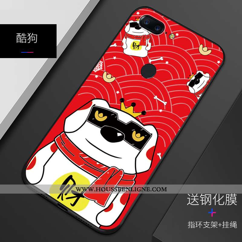 Housse Oneplus 5t Protection Délavé En Daim Téléphone Portable Gaufrage Tout Compris Personnalisé Co