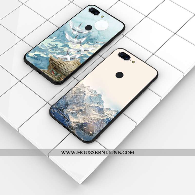 Housse Oneplus 5t Protection Délavé En Daim Téléphone Portable Gaufrage Tout Compris Personnalisé Co
