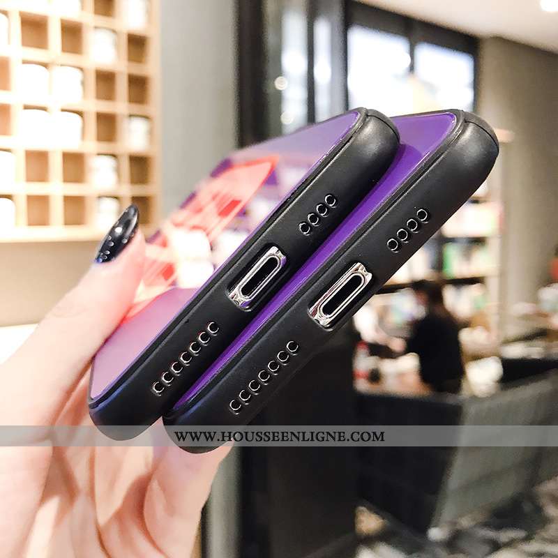 Housse Oneplus 5t Silicone Protection Net Rouge Simple Incassable Coque Amoureux Violet