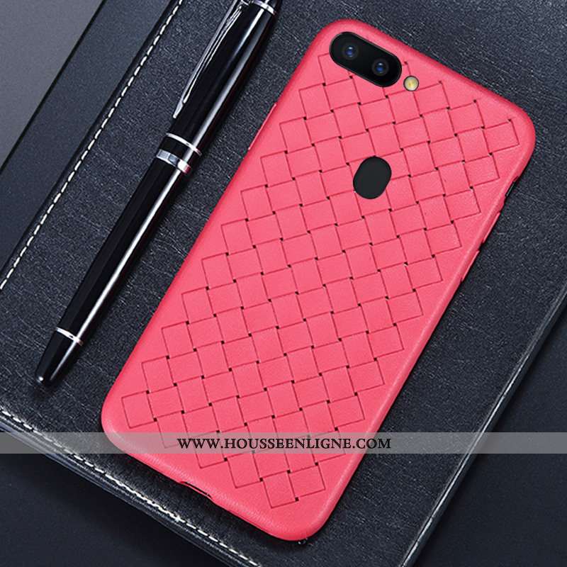 Housse Oneplus 5t Ultra Tendance Légère Incassable Refroidissement Personnalité Silicone Noir
