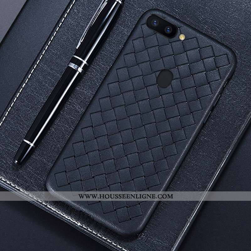 Housse Oneplus 5t Ultra Tendance Légère Incassable Refroidissement Personnalité Silicone Noir