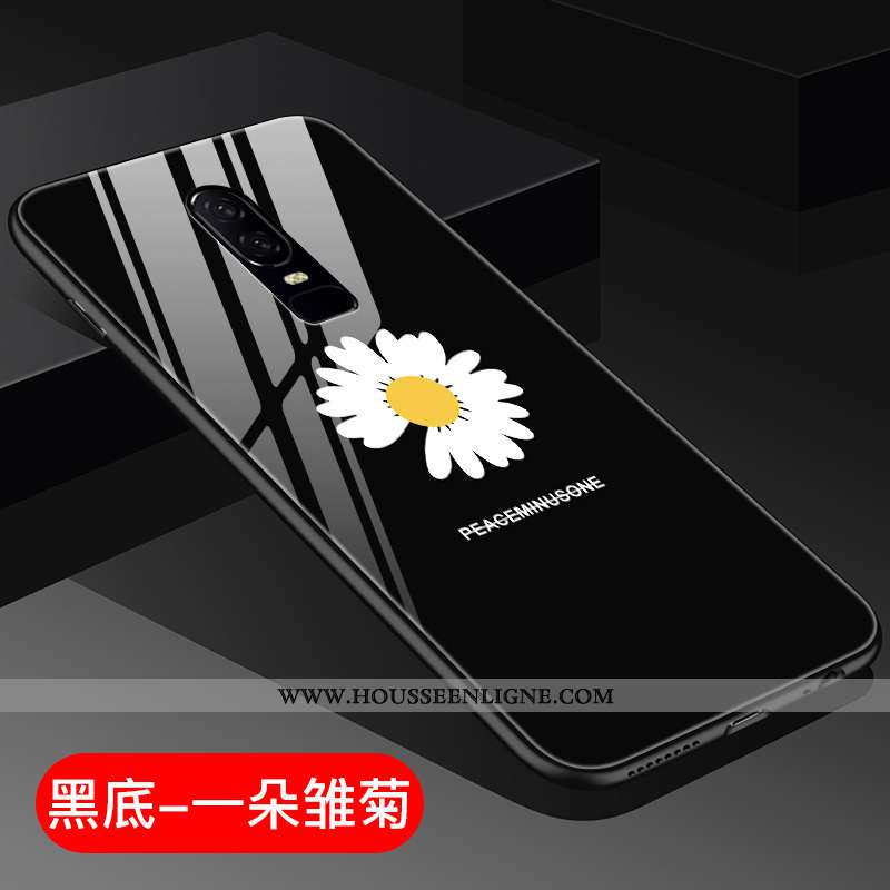 Housse Oneplus 6 Personnalité Créatif Miroir Tout Compris Étui Violet Téléphone Portable