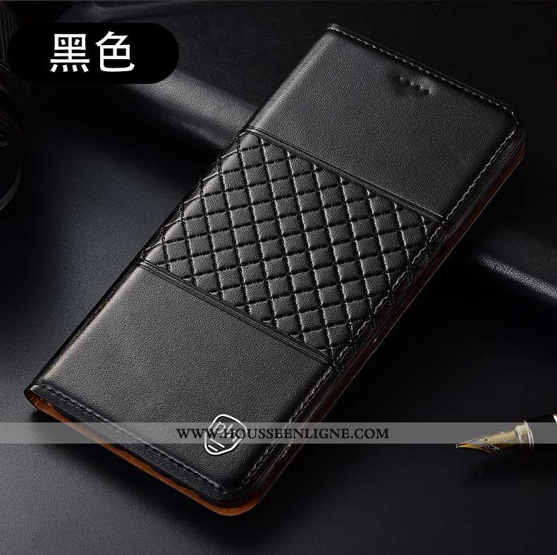 Housse Oneplus 6t Cuir Silicone Étui Clamshell Coque Protection Véritable Incassable Marron