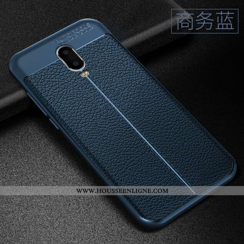 Housse Oneplus 6t Fluide Doux Silicone Protection Délavé En Daim Coque Personnalité Modèle Fleurie N