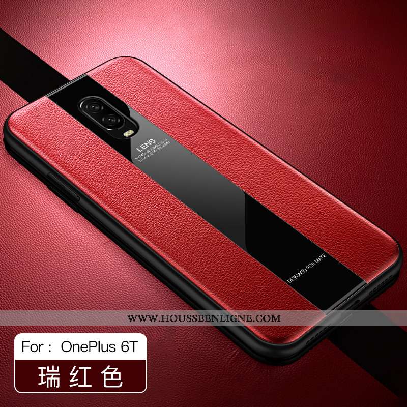 Housse Oneplus 6t Luxe Ultra Incassable Protection Noir Nouveau Coque