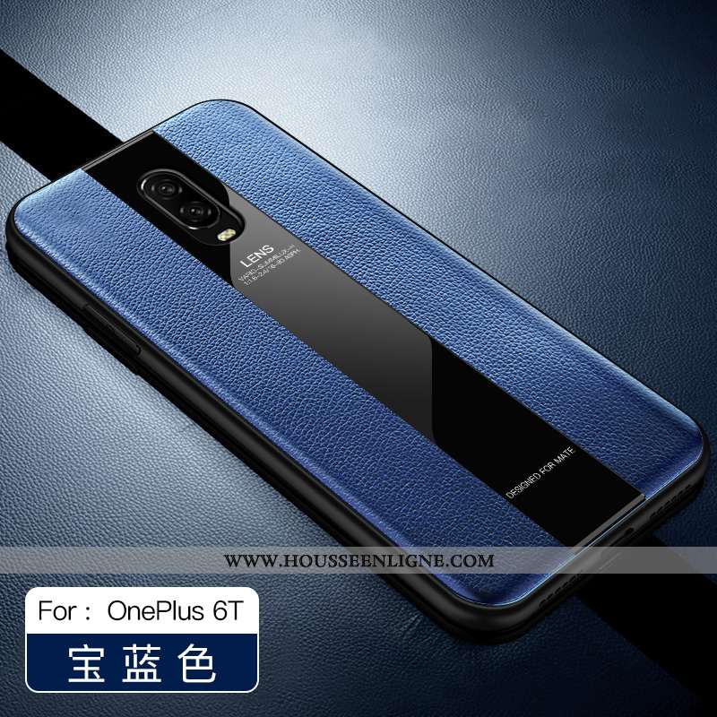 Housse Oneplus 6t Luxe Ultra Incassable Protection Noir Nouveau Coque
