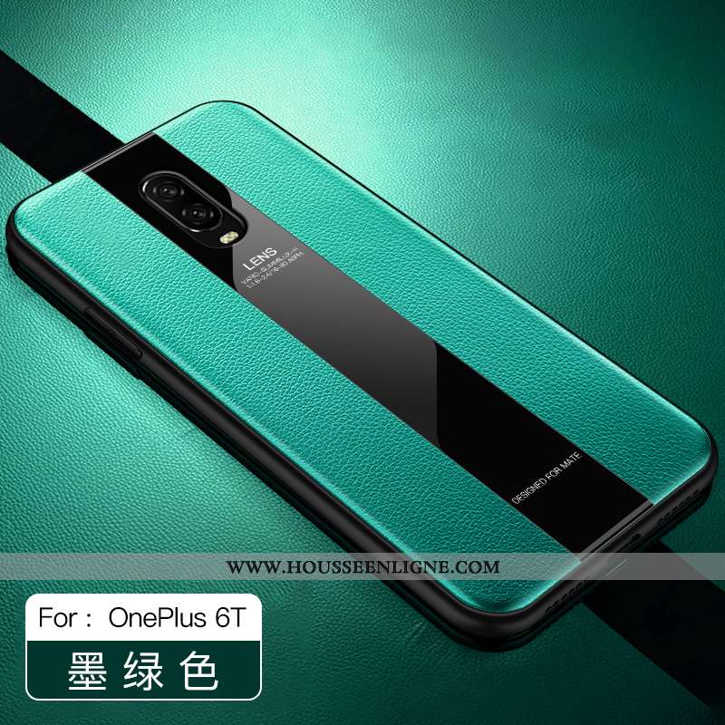 Housse Oneplus 6t Luxe Ultra Incassable Protection Noir Nouveau Coque
