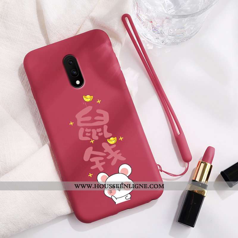 Housse Oneplus 7 Créatif Ultra Coque Nouveau Vert Silicone Téléphone Portable Verte