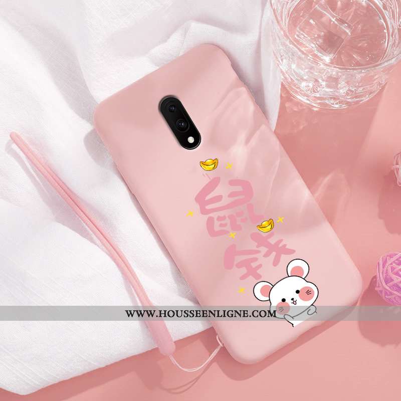 Housse Oneplus 7 Créatif Ultra Coque Nouveau Vert Silicone Téléphone Portable Verte