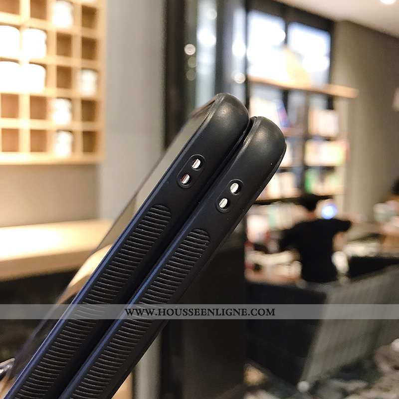Housse Oneplus 7 Dessin Animé Charmant Amoureux Verre Nouveau Créatif Coque Blanche