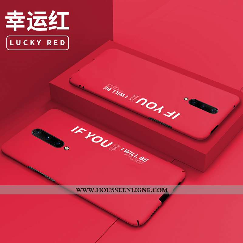 Housse Oneplus 7 Pro Créatif Ultra Net Rouge Étui Coque Légère Personnalité Bleu