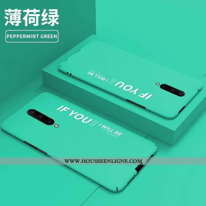 Housse Oneplus 7 Pro Créatif Ultra Net Rouge Étui Coque Légère Personnalité Bleu