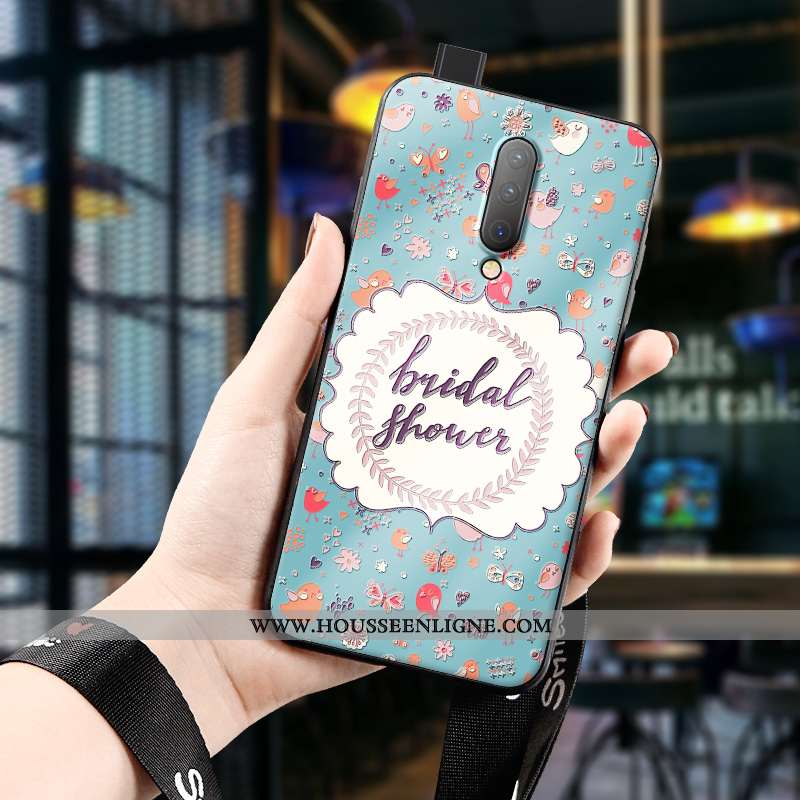 Housse Oneplus 7 Pro Personnalité Créatif Téléphone Portable Silicone Dimensionnel Incassable Fluide