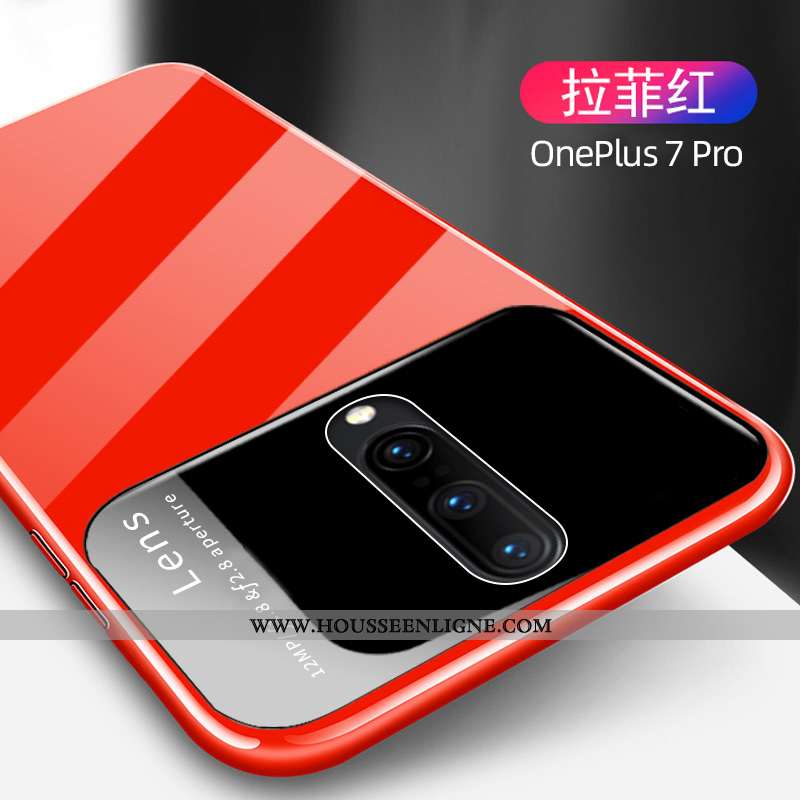 Housse Oneplus 7 Pro Protection Personnalité Coque Téléphone Portable Incassable Blanc Ultra Blanche