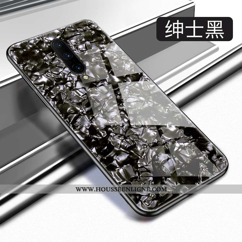 Housse Oneplus 7 Pro Protection Verre Étui Tendance Personnalité Net Rouge Charmant Rose