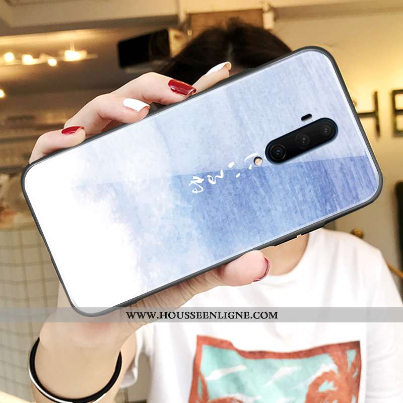 Housse Oneplus 7t Pro Personnalité Créatif Charmant Ultra Amoureux Rose Miroir