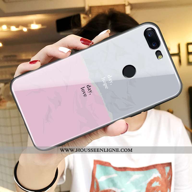 Housse Oneplus 7t Silicone Protection Nouveau Personnalité Bleu Ultra Téléphone Portable