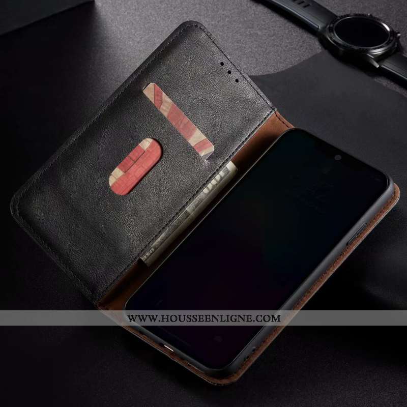 Housse Oneplus 8 Pro Personnalité Cuir Véritable Rouge Téléphone Portable Étui Luxe Incassable