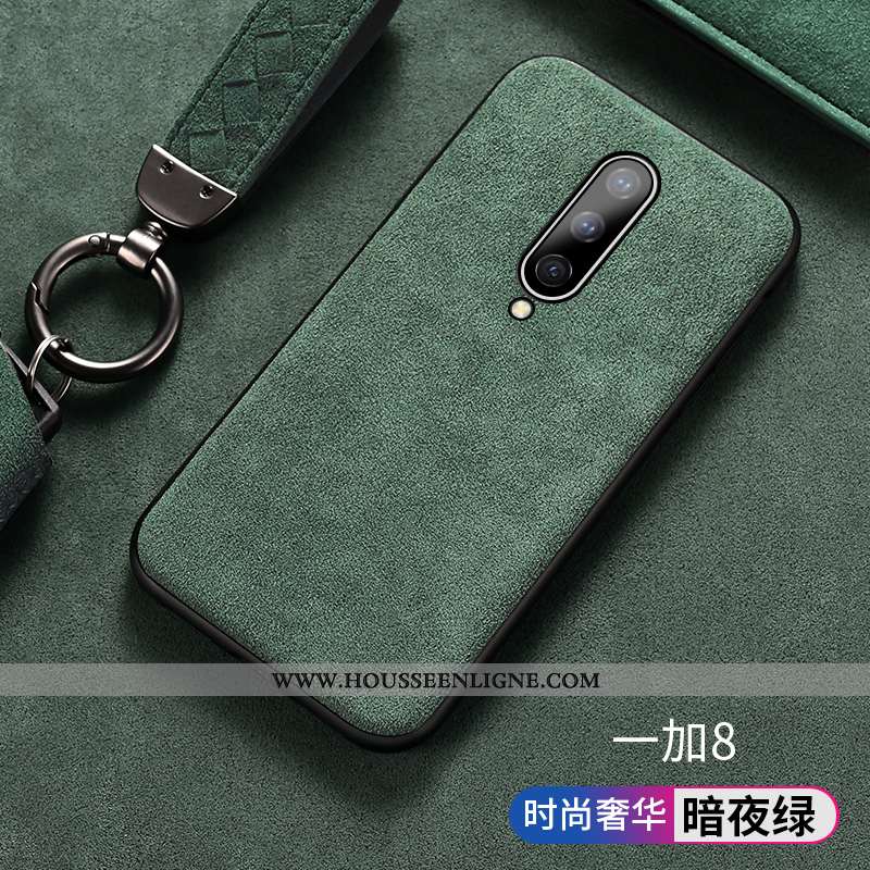 Housse Oneplus 8 Protection Personnalité Europe Étui Luxe Téléphone Portable Tendance Rouge