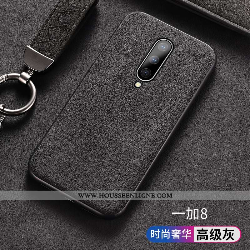 Housse Oneplus 8 Protection Personnalité Europe Étui Luxe Téléphone Portable Tendance Rouge