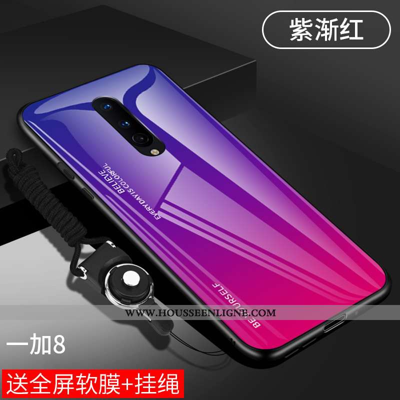 Housse Oneplus 8 Protection Verre Incassable Silicone Ultra Coque Tout Compris Verte